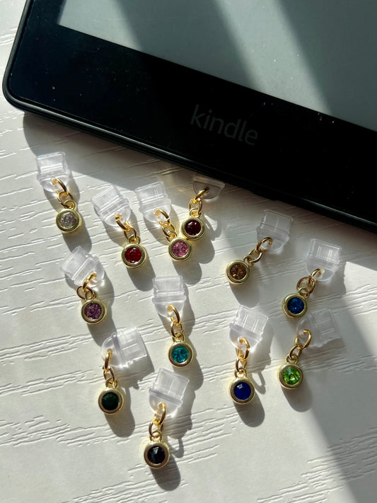 Birthstone Kindle Charms